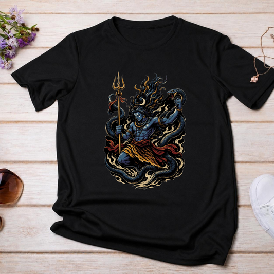 Mahadev Trishul T-Shirt