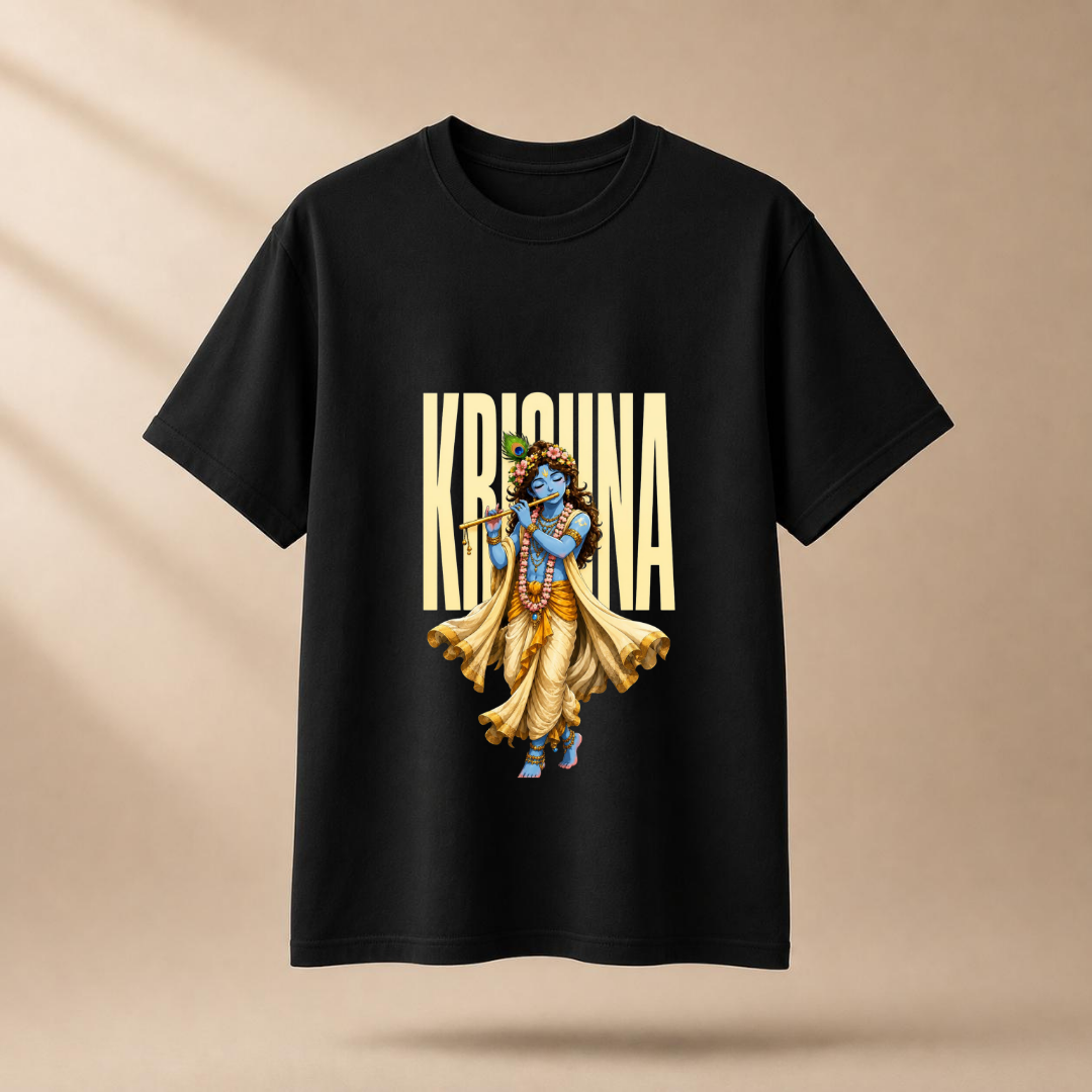 Flute Krishna T-Shirt