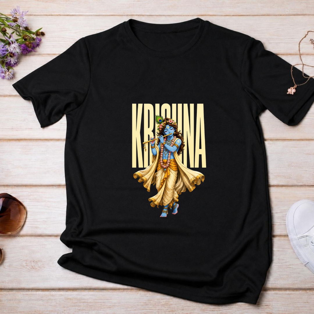 Flute Krishna T-Shirt